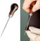2 Pcs Bradawl, Gourd Shape Sewing Awl Wood Handle Awl Bradawl Tool for Wood, Leather, Canvas and Soft, Awl Tool for Crafting