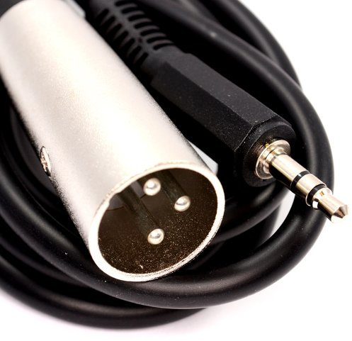 3,5 mm Stéréo Jack Fiche vers 3 Broches XLR Fiche l'audio câble Cordon 6 m [6 mètre]