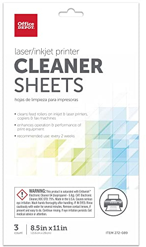Office Depot OD2537 Printer/Copier/Fax Cleaning Kit, OD2537