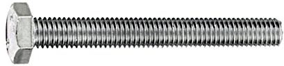 Connex Sechskantschrauben M20 x 80 mm, DIN 933, 1000 g, verzinkt, KL4089080