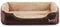 Bunty Deluxe Dog Bed - Small, Medium to XXL Calming Washable Dog Bed - Non-Slip Base, Raised Walls, Fleece Lined Interior, Plush Cushioning, Insulates & Retains Heat - XL, Brown