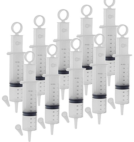 Blasenspritze 100-ml, Kosmetex, 3-teilig, Dosier-Spritze mit Luer-Ansatz für Katheter etc., steril verpackt, 10 Stück