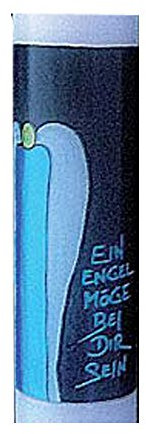 Taufkerze, Lang, Ein Engel möge bei Dir sein, 400/40