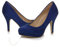 AJVANI high mid Heel Smart Work Evening Party Platform Court Shoes Pumps Size 5 38