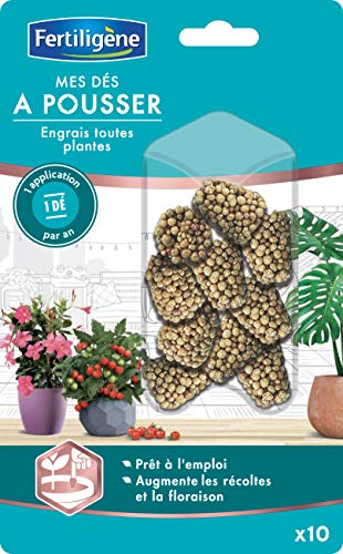 FERTILIGENE Dés à pousser Toutes plantes x10