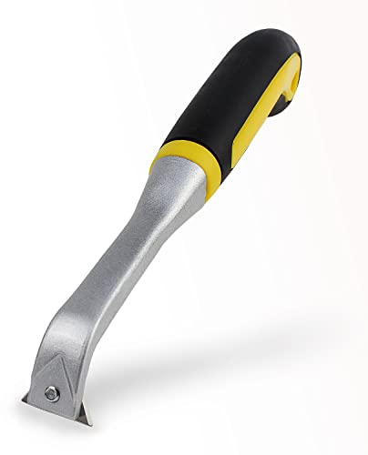 Topbidetec Heavy Duty triangolo carburo raschietto ergonomico vernice raschietto per vernice bordo, legno, adesivi rimozione -modello TP1503