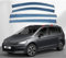 Auto Windabweiser für VW Touran 2004-2022 Autofenstervisiere Regenschutz Vent Visier Seitenwindabweiser Rauchabzug Schatten Zubehör 4Pcs