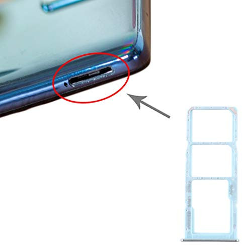 Handy Reparaturteile SIM-Kartenfach + SIM-Kartenfach + Micro-SD-Kartenfach für Samsung Galaxy A71