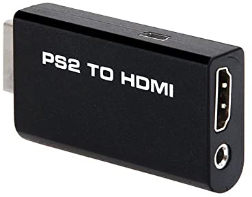 Ziyan PS2 zu HDMI Video Converter Adapter PS2 Input HDMI Audio Output für HDTV 3.5mm