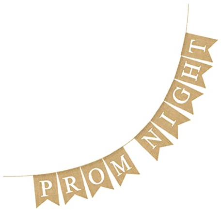 Parliky 1Stück Hochzeitsbanner aus Leinen Dovetail Design Prom Night Dekoration für Hochzeiten Kreative Partydekoration für Hochzeitsfeiern und Foto-displays