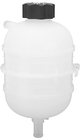 Keenso Tanque de Recuperación de Refrigerante del Motor, ABS OEM 481587 132311 1307LQ Tanque de Expansión para Peugeot 206 Otros Accesorios