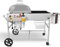GRILL FORCE Weber Kugelgrillständer, Holzkohlegrillwagen mit Deckelhalter, Werkzeug- und Zubehörhalter, passend für 45,7 cm & 55,9 cm Weber Original Wasserkocher, Premium, Master Touch, Jumbo Joe