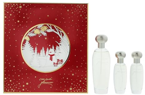Estée Lauder Pleasures Gift Set, 100 ml EDP + 30 ml EDP + 30 ml EDP