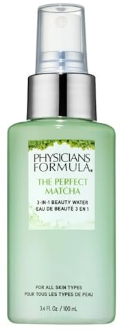 Physicians Formula The Perfect Matcha 3-in-1 Beauty Water Toner & Setting Spray, Spendet Feuchtigkeit, Fixiert das Make-up und macht die Haut Weich und Geschmeidig