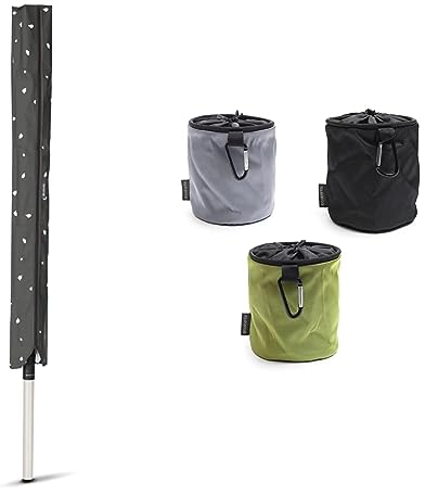 Brabantia - Housse de Séchoir - pour Essential, Topspinner et Lift-O-Matic - Protège Votre Séchoir Rotatif & Sac à Pinces - pour Séchoir à Linge - Peut Contenir Jusqu'à 75 Pinces - Cordon