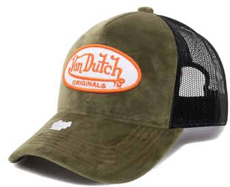Von Dutch Trucker Cap Kent Khaki Black Grün Schwarz, Size:OneSize