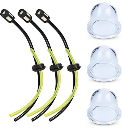 SULIUDAJI 6 Pcs Filtro DE Gasolina Kit Universal, Cortacésped Tubo de Manguera de Combustible Filtro de Tubo Sello Carburador para Desbrozadora Cortadoras Cortacésped