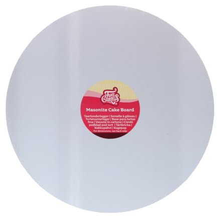 FunCakes F82405 Bakeware, Paper, Ø30 cm, White