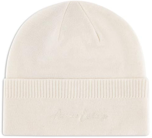 Armani Exchange Damen Ophelia, Logo Signature Tone On Beanie Hat, Iso, Einheitsgröße EU