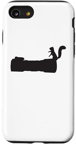 iPhone SE (2020) / 7 / 8 Camera Lens Funny Squirrel Camera Macro Lens Case