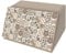 Maury's Porta Pane Vintage 30x40x20, Tiles a Fantasia,Conserva il Pane con Eleganza e Stile Retrò (Color Legno)