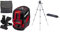 Einhell Kreuzlinienlaser TC-LL 2 (selbstnivellierend, horizontale/vertikale Linien, Laserkreuz, digitale Wasserwaage, inkl. Universalklemme, Stativ)