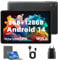 Rebecco Tablet 10 Zoll Android 14 Tablets, Octa Core 1280 * 800 IPS HD Display Android Tablet, 8GB RAM+128GB ROM(Expand to 1TB), Unisoc A523 CPU, 5G/2.4G WiFi, 5MP+8MP Kamera