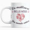 Paroles d'amour Tasse cadeau Fete des Meres Pour belle mère La Meilleure Belle Mère Du Monde Entier Noel Bonne Fete Maman Anniversaire Tasse Cadeau original Beaux messages d'amour pour les mamans