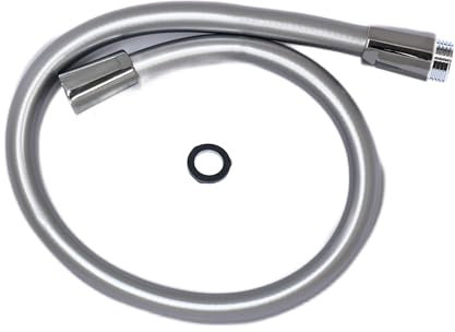 Brauseschlauch Verlängerung - 60 cm Länge - 5 lagig - hochwertiges Chromdesign