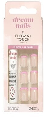 Elegant Touch Dream Nails - Pink Tips