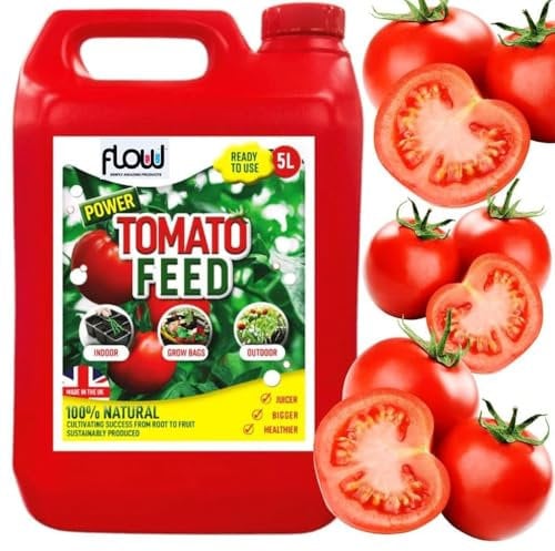 Flow Power 5L Tomato Feed Ready to Use, Plant Growth Supplement, Indoor and Outdoor