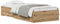 vidaXL Bettgestell Artisan Eiche 90x190 cm Holzwerkstoff