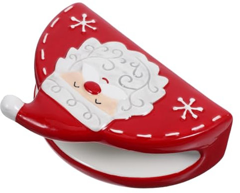 Alipis Portatovaglioli Verticale Retrò In Piedi Titolare A Forma Di Decorazione Decorativo Portatovaglioli Albero Di Natale Strano Porta Fazzoletti Natalizi Ceramica