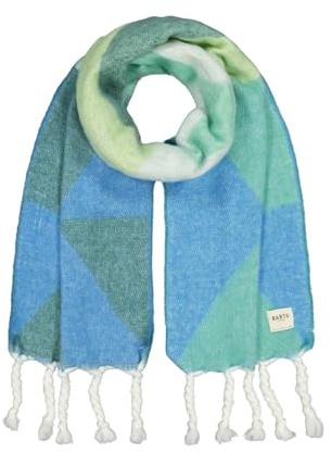 Barts Damen Strickschal bunt gestrickter Winterschal mit Fransen Kristinn