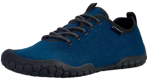 BALLOP Corso Barfußschuhe Herren & Damen Blau Gr. 48 – Atmungsaktive Alltags- und Freizeit-Schuhe für Outdoor-Abenteuer mit natürlichem Laufgefühl