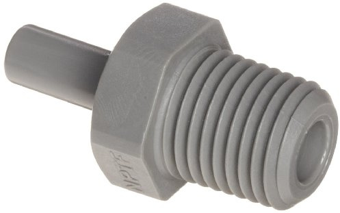 John Guest Vorbauadapter 1/4 Zoll Vorbau x 1/4 NPTF Gewinde (1 Stück)