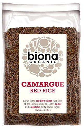 BIONA Organic Red Camargue Rice 500g (Pack of 4)