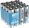ANSMANN Akku Mignon AA 2400 mAh 1,2V NI-MH, 16 Stück, LR06, wiederaufladbar, geringe Selbstentladung, ideal für Taschenlampe, Controller, Blitzgeräte