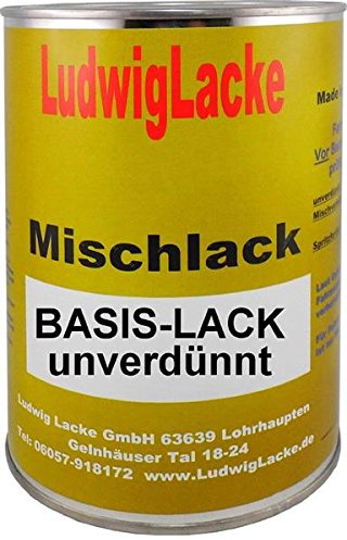 LudwigLacke 1 Liter unverdünnter Autolack für Mercedes Tansanitblau, Metallic, 359M Bj.00-12