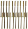 Lot de 20 vis d’assemblage avec douilles M3 - Pour réparer poignées et boutons de porte, etc.