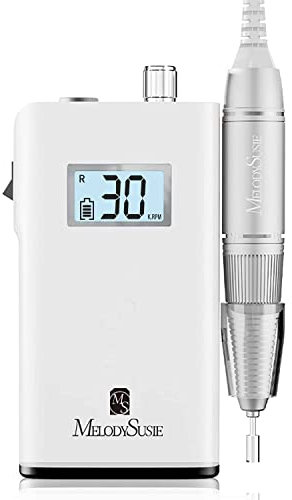MELODYSUSIE Scamander Nail Drill Electric Nail Files Portable Rechargeable E File Kit 30000RPM, Professional Electric Manicure and Pedicure Set Electronic equipment for Acrylic Nails, UK