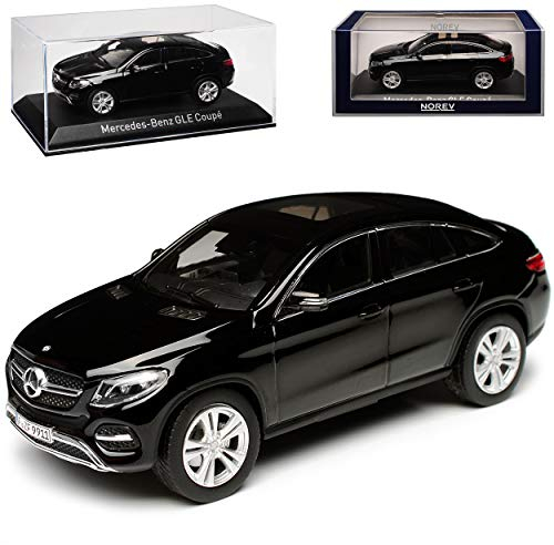 Mercedes-Benz GLE-Klasse Coupe C292 Schwarz Ab 2015 1/43 Norev Modell Auto