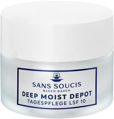 Sans Soucis Tagespflege LSF 10 50 ml – Gesichtspflege für trockene Haut Feuchtigkeitspflege Deep Moist Depot