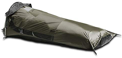 AquaQuest Hideaway Bivy Stealth – Kompaktes EIN-Stangen-Zelt, wasserdicht, atmungsaktiv, mit Moskitonetz, ideal für Jagd, Wandern, Camping, Olivgrün