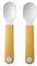 Mepal – Lernlöffel Mepal Mio – Baby Lernlöffel – Lernbesteck – Spülmaschinengeeignet & BPA frei – 2er Set – Yellow