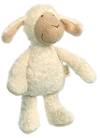 Sigikid 39523, Green Kuscheltier, Schaf/Weiß, 11 x 10 x 27