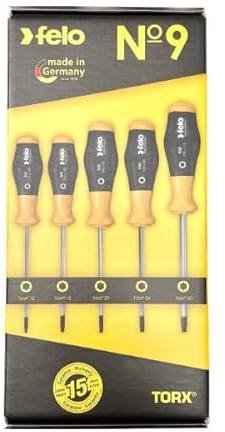 Juego de destornilladores Felo Serie Nº 9 (Torx® / 5 uds.)