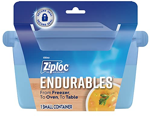 Ziploc 339968 Endurables Food Storage Container, Silicone