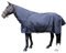 HKM 10391 Outdoordecke, abnehmbares Halsteil, 200g Füllung, Pferdedecke, Schwarz, 125