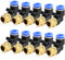 ERGAOBOY 10 Pcs 4mm Tube OD x 1/8 BSP Mâle Coude Push To Connect Pneumatique Raccords (PL4-01)